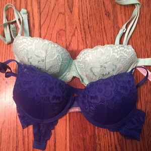 Victoria's Secret and Aerie Push-up Bras